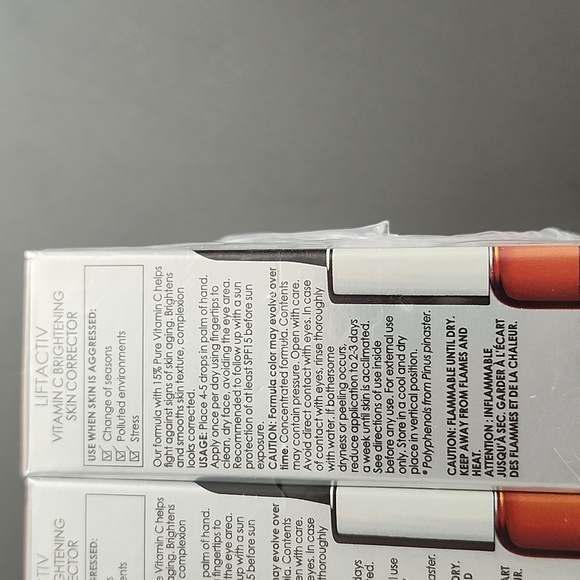 3 Pack! Vichy Liftactiv Vitamin C Brightening Skin Corrector 10ml, 15% Vit C - Picture 8 of 16